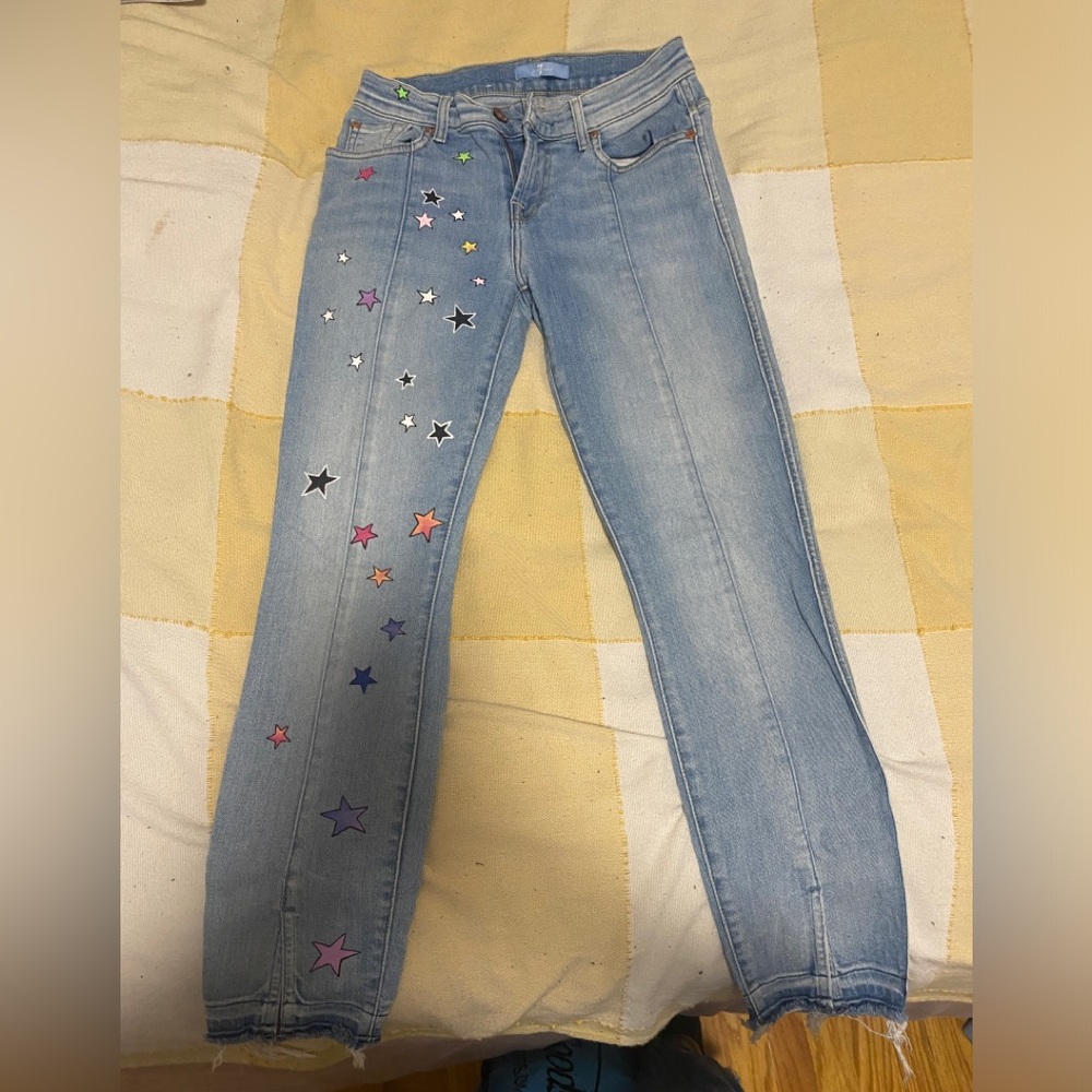 For All Mankind size 7 blue jeans